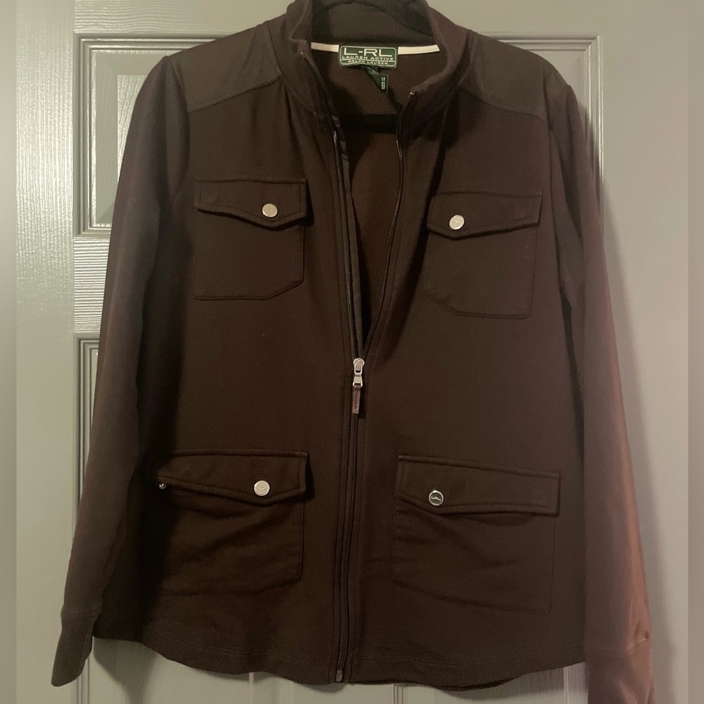 Lauren Ralph Lauren active zip up jacket size Large